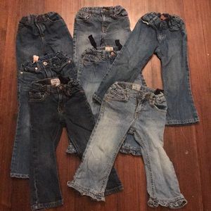 Toddler Girls 3T Jean Bundle